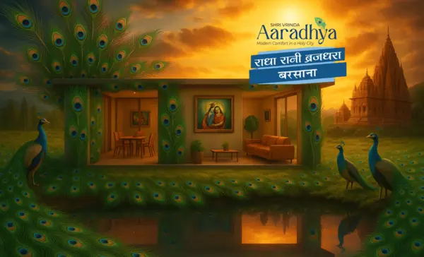 Residential plots at Shri Vrinda Aaradhya, Barsana